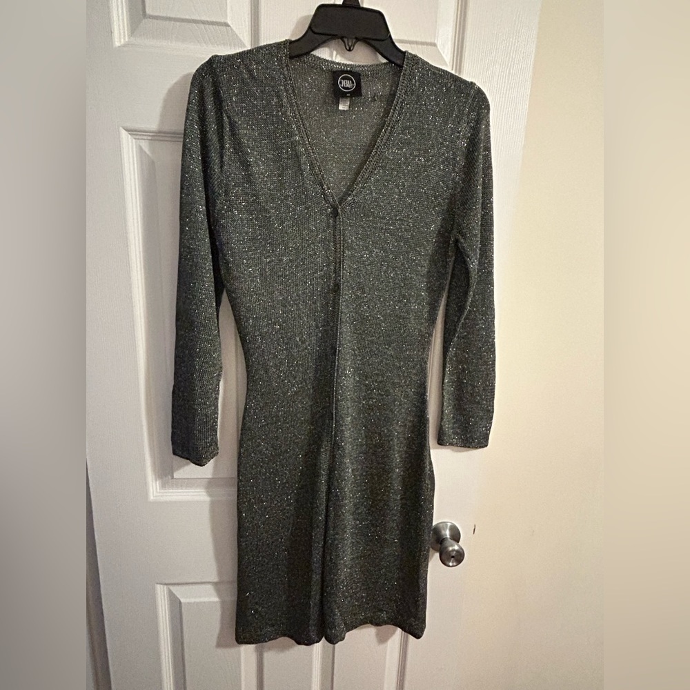 La Perla - silver cardigan/dress - size 42